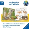 Buchcover und Innenansicht für das Buch: Wieso? Weshalb? Warum? Mein junior-Lexikon: Tiere