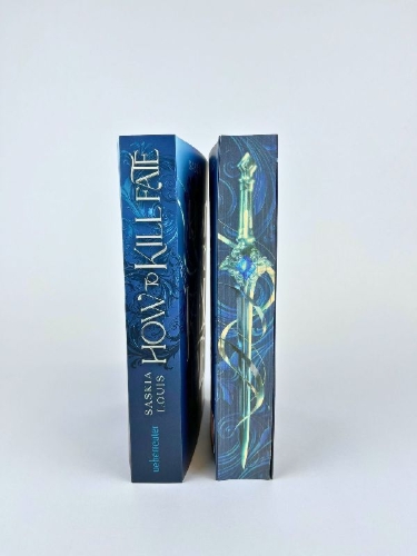 Buchcover und Innenansicht für das Buch: How to Kill Fate (Fate Dilogie, Bd. 2)