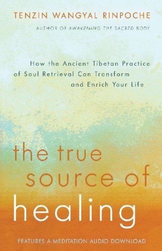 Buchcover und Innenansicht für das Buch: The True Source of Healing