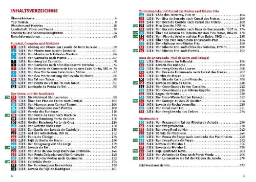 Buchcover und Innenansicht für das Buch: ROTHER Wanderführer Madeira