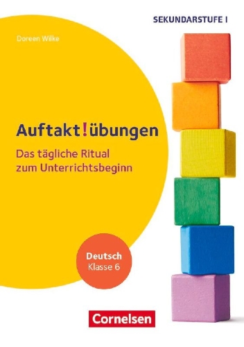 Buchcover und Innenansicht für das Buch: Auftaktübungen - Sekundarstufe - Klasse 6