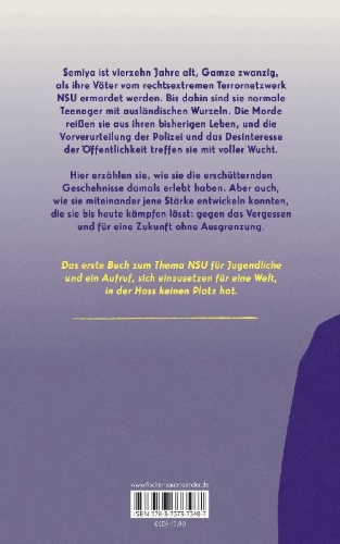 Buchcover und Innenansicht für das Buch: Unser Schmerz ist unsere Kraft