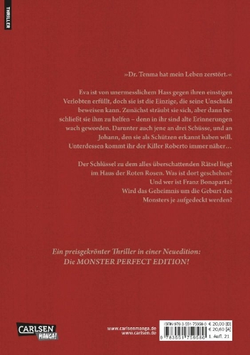 Buchcover und Innenansicht für das Buch: Monster Perfect Edition 7