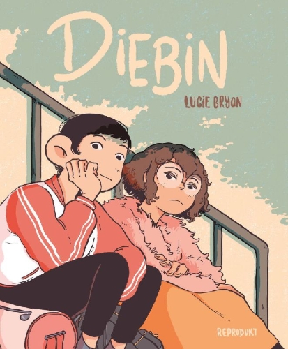 Buchcover und Innenansicht für das Buch: Diebin
