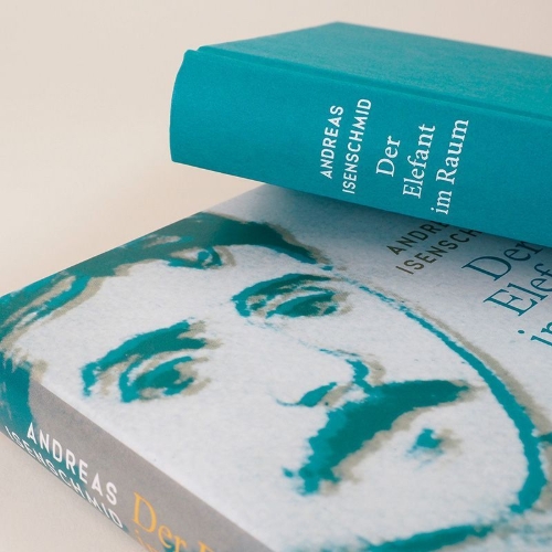Buchcover und Innenansicht für das Buch: Der Elefant im Raum