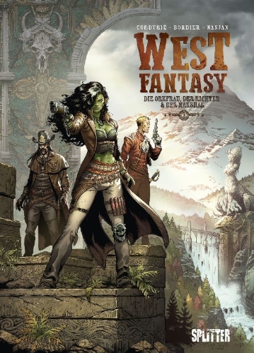 Buchcover und Innenansicht für das Buch: West Fantasy 3