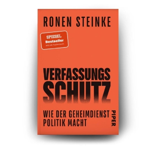 Buchcover und Innenansicht für das Buch: Verfassungsschutz