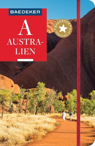 Buchcover und Innenansicht für das Buch: Baedeker Reiseführer Australien