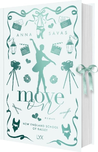 Buchcover und Innenansicht für das Buch: Move On - New England School of Ballet: Special Edition