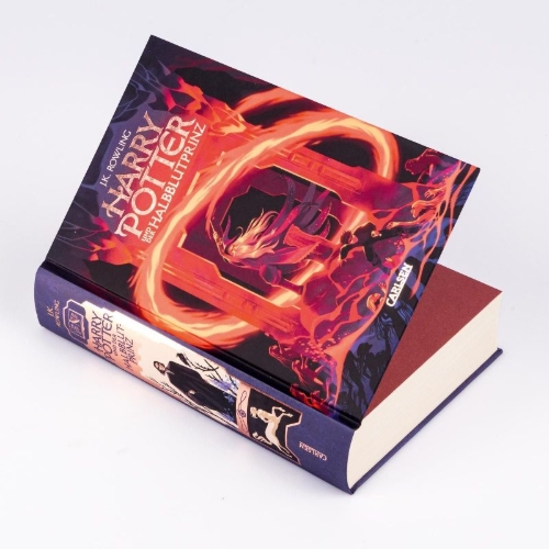 Buchcover und Innenansicht für das Buch: Harry Potter and the Half-Blood Prince