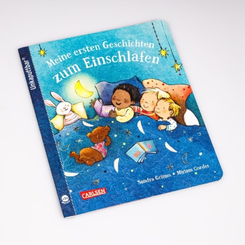 Buchcover und Innenansicht für das Buch: Unkaputtbar: Meine ersten Geschichten zum Einschlafen