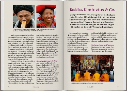 Buchcover und Innenansicht für das Buch: Baedeker SMART Reiseführer Vietnam