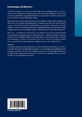 Buchcover und Innenansicht für das Buch: Finanzkompass für Mediziner