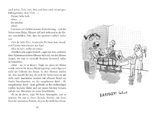 Buchcover und Innenansicht für das Buch: The Terrible Thing That Happened to Barnaby Brocket