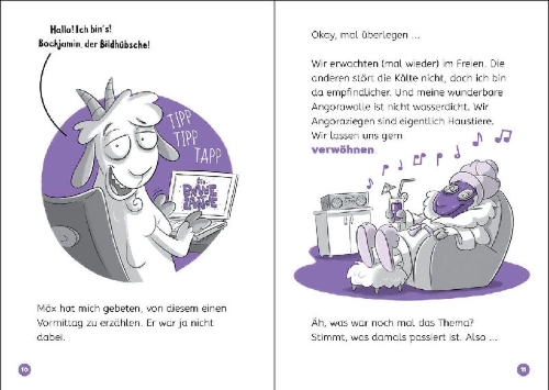 Buchcover und Innenansicht für das Buch: Outfoxed