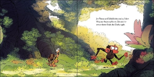 Buchcover und Innenansicht für das Buch: Grumpy Monkey Are We There Yet