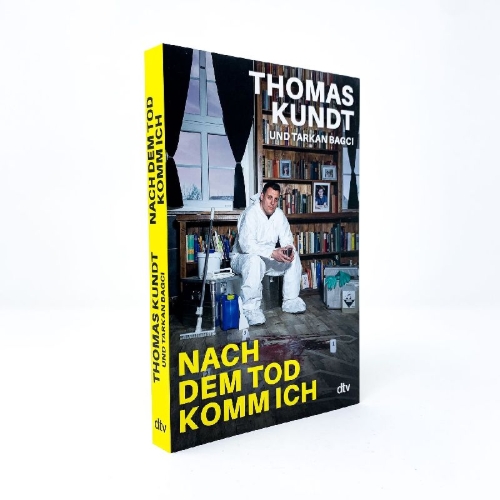 Buchcover und Innenansicht für das Buch: Nach dem Tod komm ich