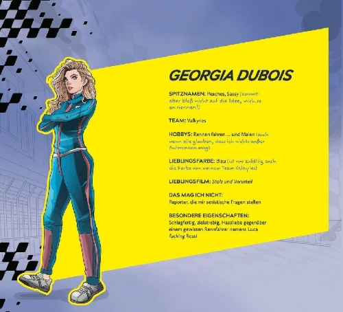 Buchcover und Innenansicht für das Buch: Racing Hearts