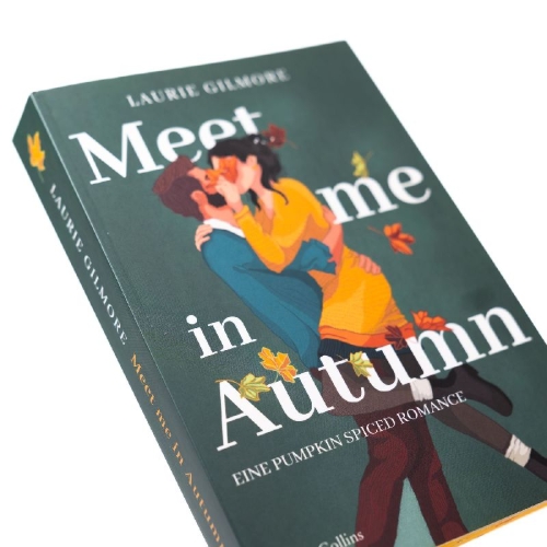 Buchcover und Innenansicht für das Buch: The Pumpkin Spice Café