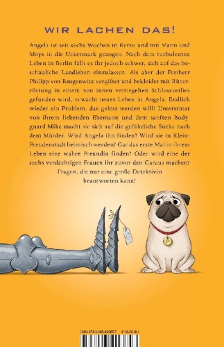 Buchcover und Innenansicht für das Buch: Miss Merkel: Mord in der Uckermark