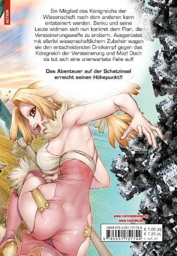 Buchcover und Innenansicht für das Buch: Dr. Stone
