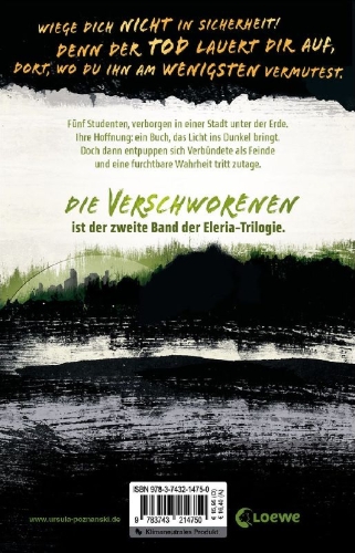 Buchcover und Innenansicht für das Buch: Eleria (Band 2) - Die Verschworenen