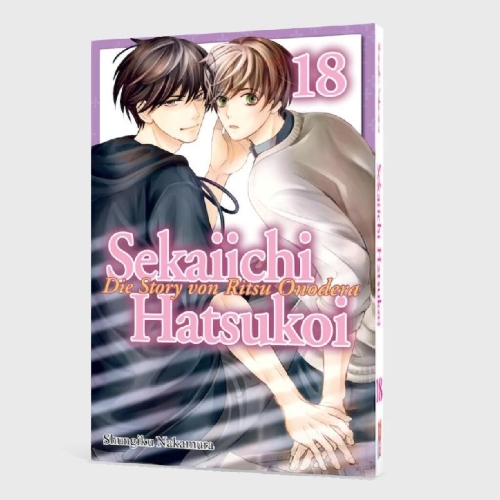 Buchcover und Innenansicht für das Buch: Sekaiichi Hatsukoi