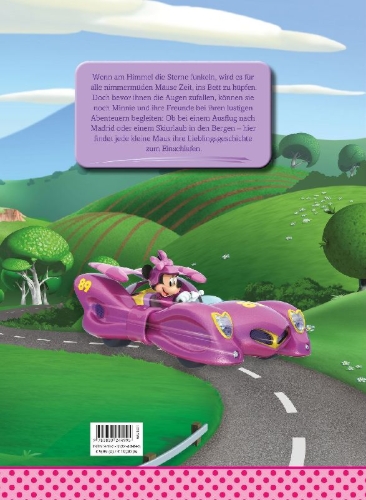Buchcover und Innenansicht für das Buch: Disney Junior Minnie: Meine liebsten Gutenachtgeschichten