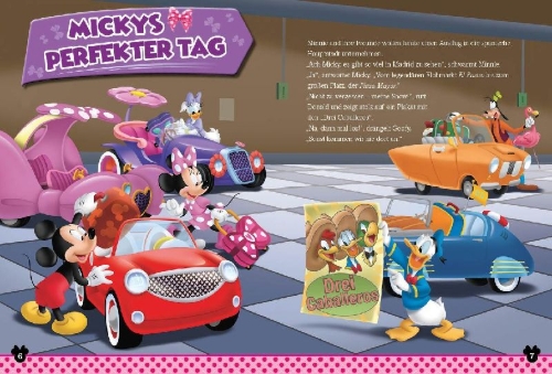 Buchcover und Innenansicht für das Buch: Disney Junior Minnie: Meine liebsten Gutenachtgeschichten