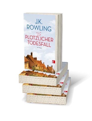 Buchcover und Innenansicht für das Buch: The Casual Vacancy