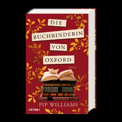Buchcover und Innenansicht für das Buch: THE BOOKBINDERS OF JERICHO