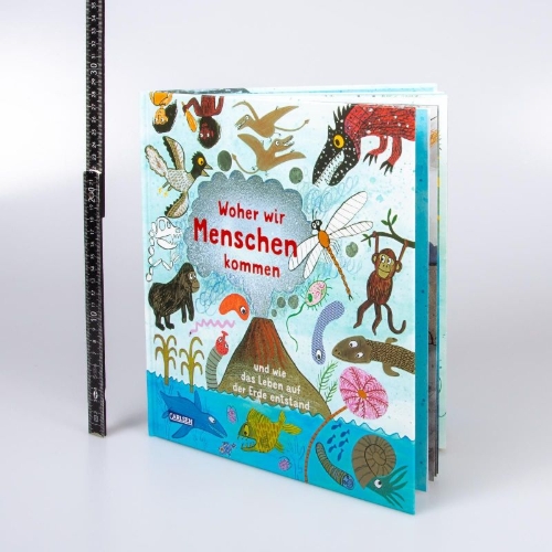 Buchcover und Innenansicht für das Buch: The story of life