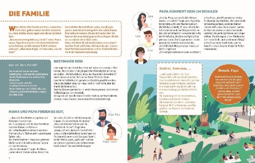Buchcover und Innenansicht für das Buch: Demokratie für Kids