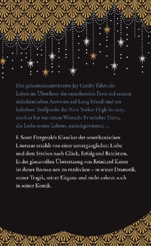 Buchcover und Innenansicht für das Buch: The Great Gatsby