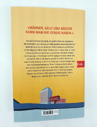 Buchcover und Innenansicht für das Buch: Die Architektin