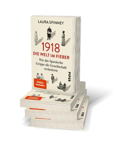 Buchcover und Innenansicht für das Buch: 1918 - Die Welt im Fieber
