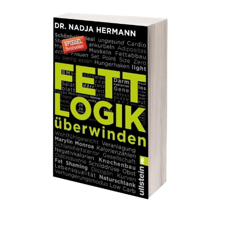 Buchcover und Innenansicht für das Buch: Fettlogik überwinden