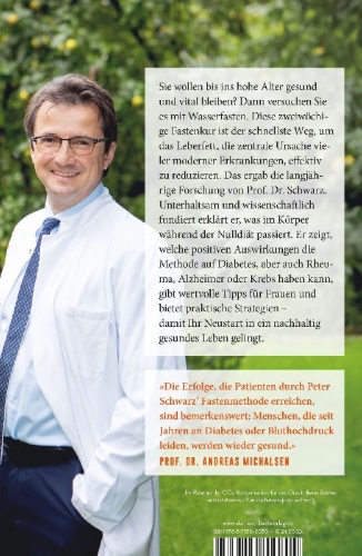 Buchcover und Innenansicht für das Buch: Wasserfasten