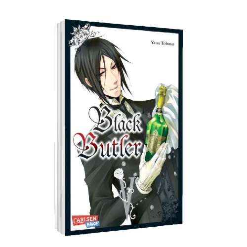 Buchcover und Innenansicht für das Buch: Kuroshitsuji