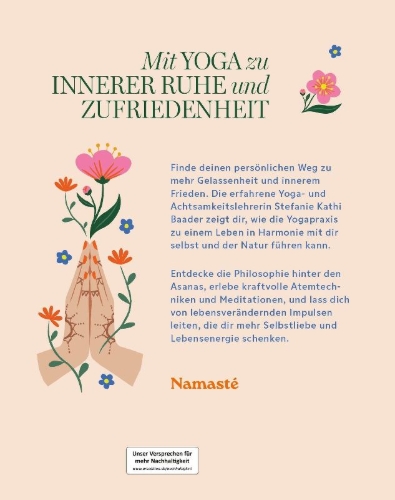 Buchcover und Innenansicht für das Buch: Yoga