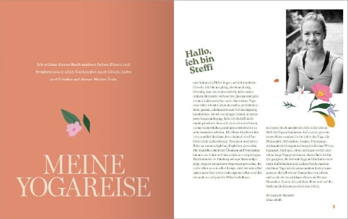 Buchcover und Innenansicht für das Buch: Yoga