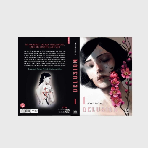 Buchcover und Innenansicht für das Buch: Delusion