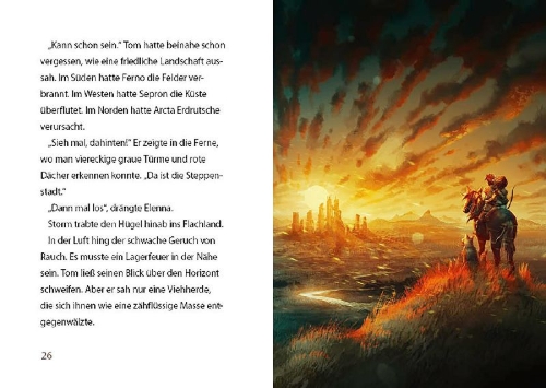Buchcover und Innenansicht für das Buch: Beast Quest Legend (Band 4) - Tagus, Prinz der Steppe