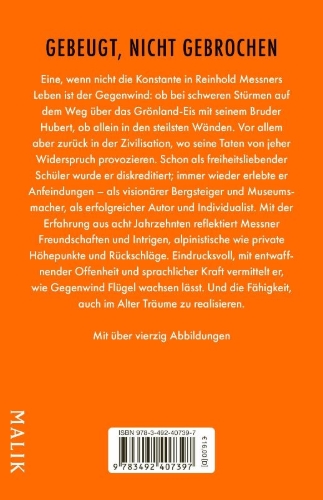 Buchcover und Innenansicht für das Buch: Gegenwind