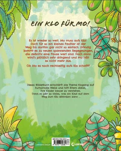 Buchcover und Innenansicht für das Buch: Mo muss mal!