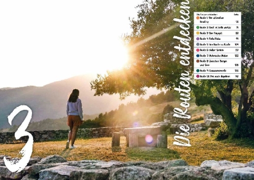 Buchcover und Innenansicht für das Buch: Reise Know-How Roadtrip Handbuch Südfrankreich & Norditalien