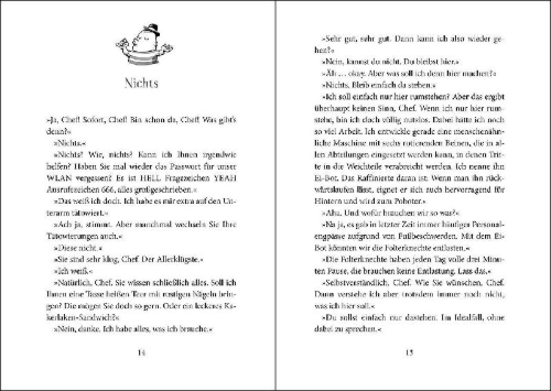 Buchcover und Innenansicht für das Buch: Luzifer junior (Band 16) - Alarmstufe: Aaron!