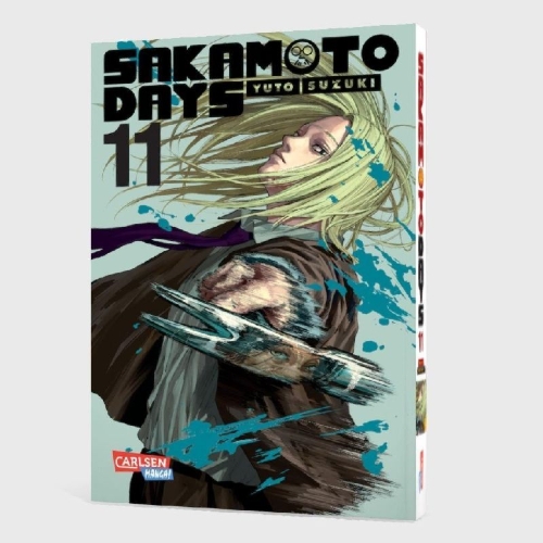 Buchcover und Innenansicht für das Buch: Sakamoto Days