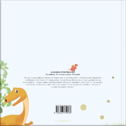 Buchcover und Innenansicht für das Buch: Kindergartenfreunde