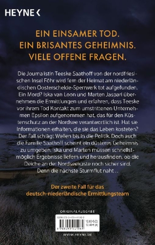 Buchcover und Innenansicht für das Buch: Das Blut der Nordsee